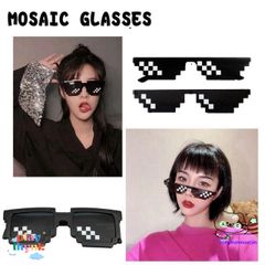 Kính Mát Thug Life Phong Cách Minecraft - Kính Râm Đẹp, Thời Trang Đa Dạng Màu Sắc, Giá Rẻ Tại ABICA 304