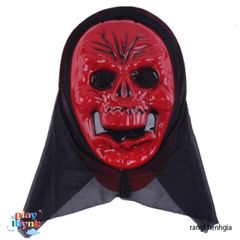 Mặt Nạ Scream Đen - Phụ Kiện Halloween Kinh Dị, Thời Trang Hóa Trang Ma Quái, Độc Đáo Cho Tiệc Hóa Trang