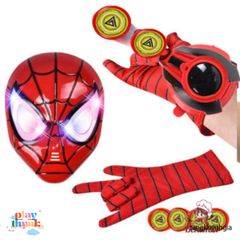 Khiên Siêu Nhân Phát Sáng Có Đèn Nhạc - Spider Man, Người Sắt, Đội Trưởng Mỹ - Đồ Chơi An Toàn Cho Bé từ 3 Tuổi