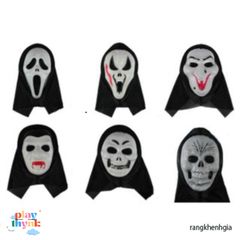 Mặt Nạ Thần Chết Scream Halloween - Phụ Kiện Hóa Trang Bí Ẩn Cho Bữa Tiệc Hóa Trang, Sinh Nhật, Lễ Hội