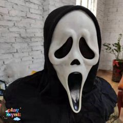 Mặt Nạ Ghostface Halloween - Phụ Kiện Hóa Trang Độc Đáo Cho Tiệc Hóa Trang Và Lễ Hội - Unisex Thoải Mái, Phong Cách Bí Ẩn