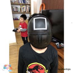 Mặt Nạ Squid Game - Phụ Kiện Hóa Trang Độc Đáo Cho Halloween & Trung Thu, Hoàn Hảo Cho Các Bữa Tiệc và Sự Kiện Thú Vị