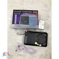 Đài Radio 2 Trong 1 Happy Model 968 - Nghe Nhạc, FM, USB, Tai Nghe - Thiết Bị Di Động Tiện Lợi Cho Tập Thể Dục