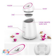 Máy Xông Hơi Mặt Maoer MR-Z1 - 2 trong 1 Kết Hợp Trái Cây và Thảo Dược Chăm Sóc Da Sáng Khỏe, Giảm Mụn, Se Khít Lỗ Chân Lông