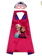 Trang phục siêu nhân cho bé trai và áo công chúa Elsa cho bé gái, có mặt nạ Halloween hấp dẫn cho Trung thu.