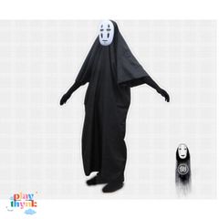 Bộ Trang Phục Cosplay Vô Diện - Quần Áo, Găng Tay và Mặt Nạ Anime, Thời Trang Độc Đáo Dành Cho Fan ซีรีส์.