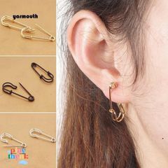 Khuyên Tai Nữ Kiểu Kim Băng Thời Trang - Món Trang Sức Độc Đáo Bằng Đồng, Dành Cho Phụ Nữ Yêu Thích Sự Tươi Mới
