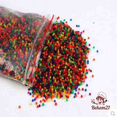 Bộ 10000 hạt nở sắc màu 250g - Hạt siêu thấm trang trí cây, hoa và nhà cửa an toàn, không độc hại, dễ sử dụng