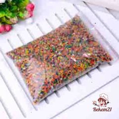 Bộ 10000 hạt nở sắc màu 250g - Hạt siêu thấm trang trí cây, hoa và nhà cửa an toàn, không độc hại, dễ sử dụng