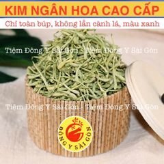 Trà Hoa Kim Ngân - Sản phẩm xuất khẩu 100g, khô, thơm ngon, tốt cho sức khỏe, giải độc, thanh nhiệt, hỗ trợ tiêu hóa.