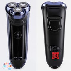 Máy Cạo Râu Điện FLYCO FS362 - 3 Lưỡi, Chống Nước, Thời Gian Sử Dụng Lên Đến 8 Giờ, Cạo Sạch, An Toàn, Chính Hãng Bansigudetama