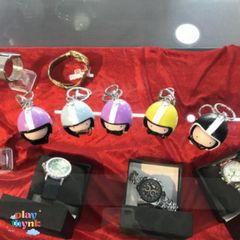 Móc Khóa Bé Ciu Silicone Đeo Mũ Bảo Hiểm - Phụ Kiện Dễ Thương Trang Trí Chìa Khóa, Túi Xách