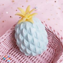 Quả Dứa Xoa Bóp Kawaii - Đồ Chơi Giải Tỏa Stress, Quà Tặng Hài Hước, Squeeze Toy Màu Sắc Tươi Sáng 11x8cm