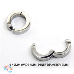 Khuyên Tai Nam Thời Trang Kẹp Vành Titan Thép Không Gỉ - Phụ Kiện Độc Đáo cho Outfit Thời Thượng