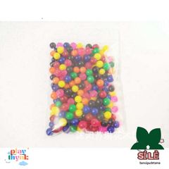 Hạt Thủy Tinh Nở - Nguyên Liệu Trồng Cây và Làm Slime Độc Đáo - Gói 100 Viên giá 4k9