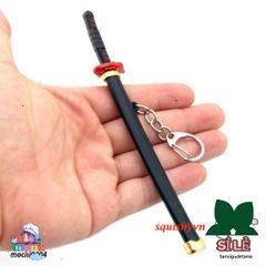 Móc Khóa Kim Loại Katana Zoro One Piece - Mô Hình Kiếm Nhật An Toàn, Quà Tặng Thú Vị cho Fan Anime