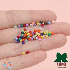 Hạt Thủy Tinh 2mm St. Kunkka - 1000 Chiếc Màu Sắc Đa Dạng Trang Sức DIY - Nguyên Liệu Làm Trang Sức Tự Tạo