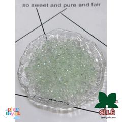 Hạt Bánh Cam Thủy Tinh 6mm Nhiều Màu - Phụ Kiện Trang Sức DIY Vòng Tay, Dây Chuyền, Cài Tóc Sang Trọng