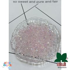 Hạt Bánh Cam Thủy Tinh 6mm Nhiều Màu - Phụ Kiện Trang Sức DIY Vòng Tay, Dây Chuyền, Cài Tóc Sang Trọng