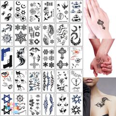 Combo 150 Mẫu Hình Xăm Dán Ngẫu Nhiên - Tatoo Độc Đáo Dễ Dàng Sử Dụng, Không Đau, Không Kích Ứng Da