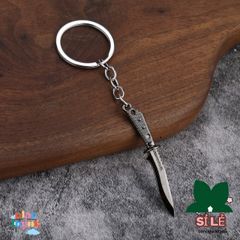 Móc Khóa Kim Loại Titan CS:GO - Hình Dáng Dao Bayonet, Falchion, Karambit, Bowie Zoro One Piece - Quà Tặng Game Thủ