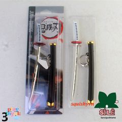 Móc Khóa Kiếm Katana Zoro One Piece - Phụ Kiện Thời Trang Anime Bằng Hợp Kim Không Gỉ 16cm, Quà Tặng Độc Đáo