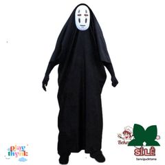Bộ Cosplay Vô Diện Gồm Áo Choàng Đen Huyền Bí, Mặt Nạ & Găng Tay - Perfect Cho Anime Fan và Sự Kiện Hóa Trang