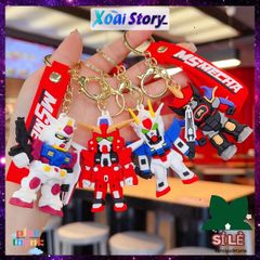 Móc Khóa Robot Dễ Thương - Bộ Sưu Tập 4 Mẫu Zoro One Piece, Phụ Kiện Thời Trang Độc Đáo, Trang Trí Balo và Túi Xách