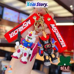 Móc Khóa Robot Dễ Thương - Bộ Sưu Tập 4 Mẫu Zoro One Piece, Phụ Kiện Thời Trang Độc Đáo, Trang Trí Balo và Túi Xách