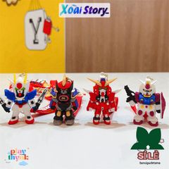 Móc Khóa Robot Dễ Thương - Bộ Sưu Tập 4 Mẫu Zoro One Piece, Phụ Kiện Thời Trang Độc Đáo, Trang Trí Balo và Túi Xách