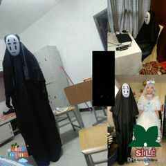 Trang phục Cosplay Vô Diện Kaonashi từ SPIRITED AWAY - Bộ đồ hóa trang cho trẻ em và người lớn kèm mặt nạ trắng