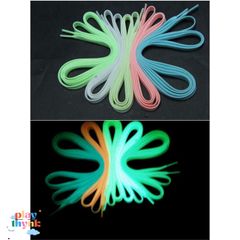 Dây Giày Thể Thao Phát Sáng Fluorescent - Kiểu Dáng Độc Đáo Cho Sneakers, Giày Thể Thao - Phụ Kiện Thời Trang Bansigudetama
