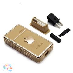 Bộ cạo râu kiểu dáng iPhone Gudetama - Máy cạo râu sạc pin, lưỡi kép bảo vệ, phụ kiện nam cao cấp, độc đáo và tiện lợi!