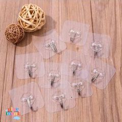 Combo 50 Móc Treo Dán Tường Siêu Bền - Chịu Lực 10kg, Thiết Kế Hoa Xinh Xắn - Dùng Trong Nhà Bếp & Phòng Tắm