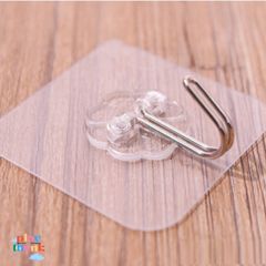 Combo 50 Móc Treo Dán Tường Siêu Bền - Chịu Lực 10kg, Thiết Kế Hoa Xinh Xắn - Dùng Trong Nhà Bếp & Phòng Tắm