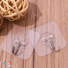 Combo 50 Móc Treo Dán Tường Siêu Bền - Chịu Lực 10kg, Thiết Kế Hoa Xinh Xắn - Dùng Trong Nhà Bếp & Phòng Tắm