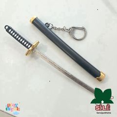 Móc Khóa Katana Zoro - Phụ Kiện One Piece Hợp Kim Bền Bỉ, Quà Tặng Tuyệt Vời Cho Fan Anime Nhật Bản
