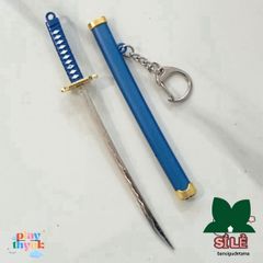 Móc Khóa Katana Zoro - Phụ Kiện One Piece Hợp Kim Bền Bỉ, Quà Tặng Tuyệt Vời Cho Fan Anime Nhật Bản