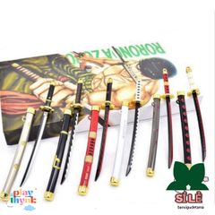 Móc Khóa Katana Zoro - Phụ Kiện One Piece Hợp Kim Bền Bỉ, Quà Tặng Tuyệt Vời Cho Fan Anime Nhật Bản