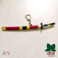 Móc Khóa Katana Zoro - Phụ Kiện One Piece Hợp Kim Bền Bỉ, Quà Tặng Tuyệt Vời Cho Fan Anime Nhật Bản