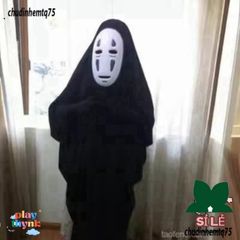 Bộ Hóa Trang Halloween Vô Diện Cho Trẻ Em - Áo Choàng, Găng Tay & Mặt Nạ Cosplay, Nhiều Kích Cỡ Hấp Dẫn