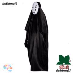 Bộ Hóa Trang Halloween Vô Diện Cho Trẻ Em - Áo Choàng, Găng Tay & Mặt Nạ Cosplay, Nhiều Kích Cỡ Hấp Dẫn