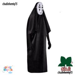 Bộ Hóa Trang Halloween Vô Diện Cho Trẻ Em - Áo Choàng, Găng Tay & Mặt Nạ Cosplay, Nhiều Kích Cỡ Hấp Dẫn
