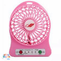 Quạt Mini Sạc Di Động 3 Tốc Độ - Thiết Kế Gudetama Dễ Dàng Mang Theo, Có Pin & Đèn Pin - Giải Nhiệt Mùa Hè