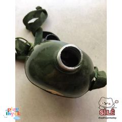 Bình Nhôm Cổ Điển 3L Bền Bỉ - Bình Tông Du Lịch Kèm Dây Đeo và Ly Phễu Tiện Lợi cho Quý Ông Yêu Thích Khám Phá