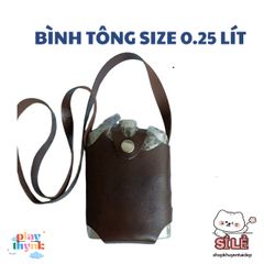 Bình Tông Inox CCCP Đựng Rượu Chất Lượng Cao Kèm Túi Da, Nhiều Kích Thước 0.25L-5L, Lý Tưởng Cho Du Lịch, Quà Tặng Nam Giới