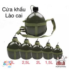 Bình Nhôm Kiểu Cổ 1L - Bi Đông Du Lịch Nước An Toàn, Dã Ngoại, Leo Núi, Chất Liệu Không Han Gỉ