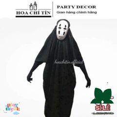 Bộ đồ hóa trang Halloween Vô Diện - Áo Choàng, Mặt Nạ & Găng Tay - Trang Phục Hóa Trang Độc Đáo Cho Trẻ Em