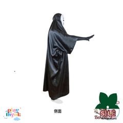 Bộ trang phục cosplay Vô Diện - Áo choàng đen và mặt nạ, đồ cosplays độc đáo cho cả trẻ em và người lớn, thích hợp cho mọi dịp.