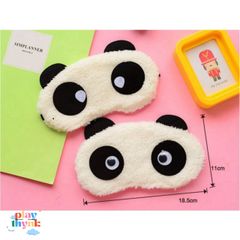Khăn bịt mắt ngủ gấu trúc mềm mại - Thiết kế dễ thương, chống sáng cho giấc ngủ ngon từ shop Bansigudetama